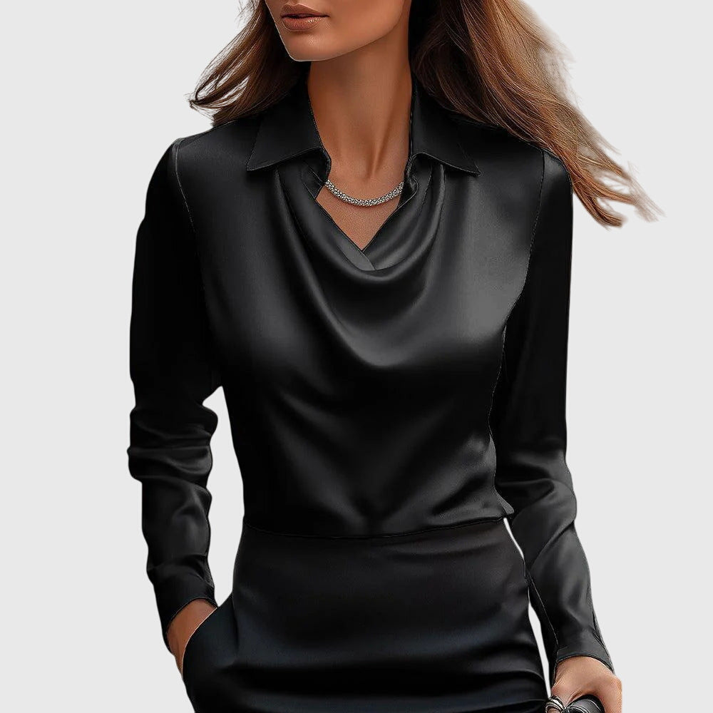Brooklyn™ Satin Blouse