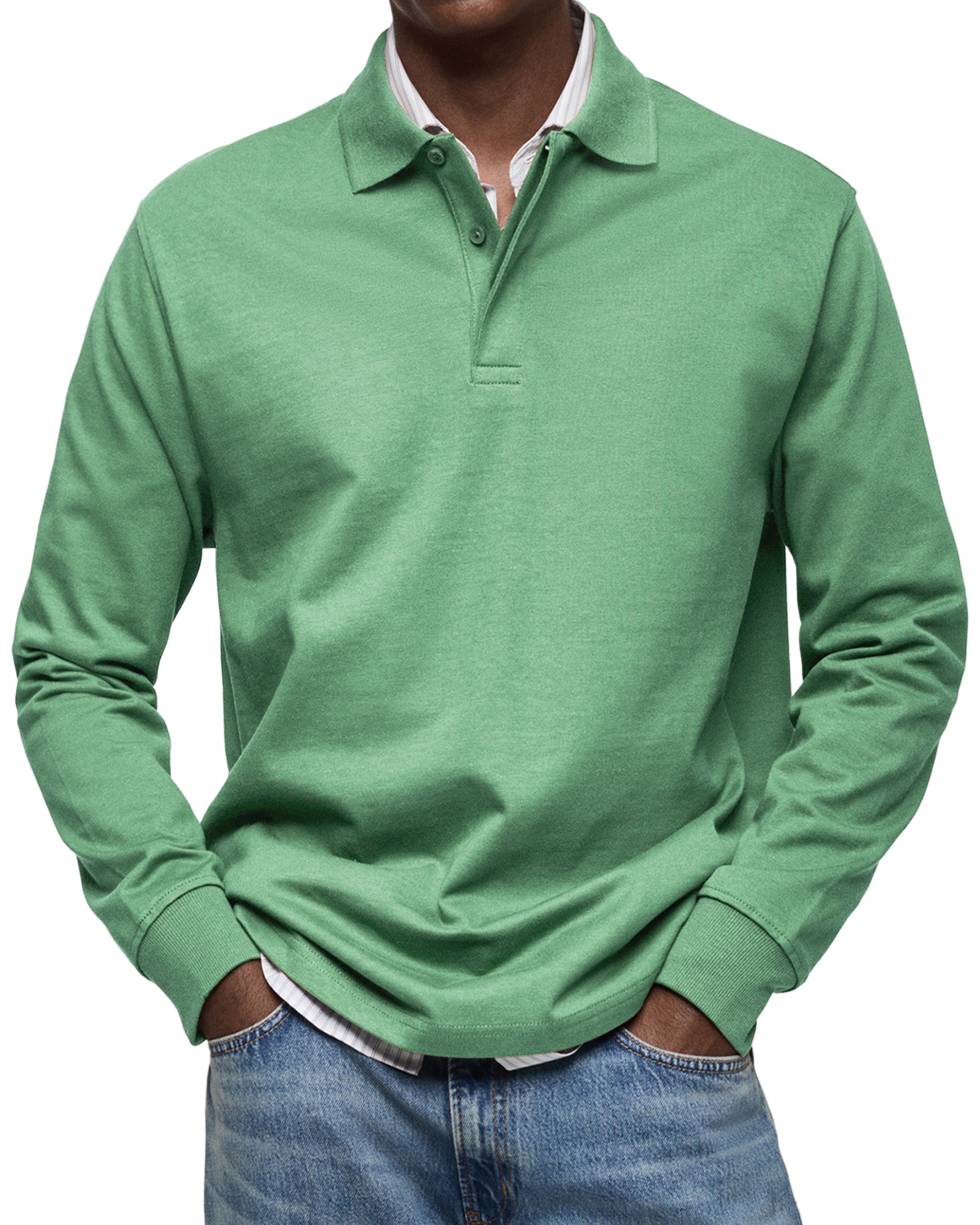 MOHR® | Luxury Long-Sleeve Polo