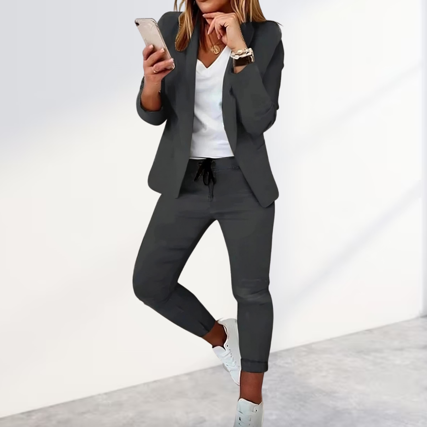 Stylish Blazer & Pants Set