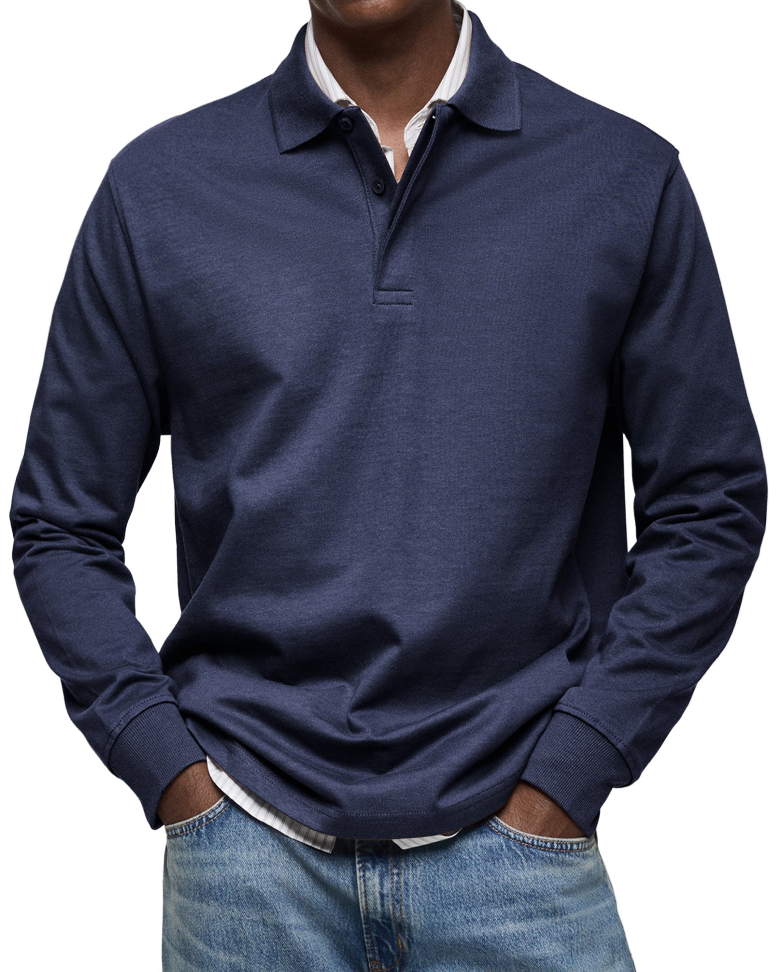 Leonard™ Long-Sleeve Polo