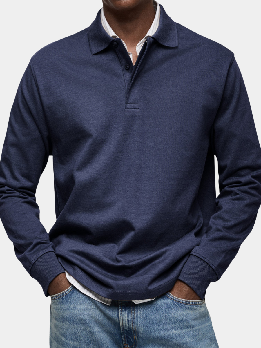 MOHR® | Luxury Long-Sleeve Polo
