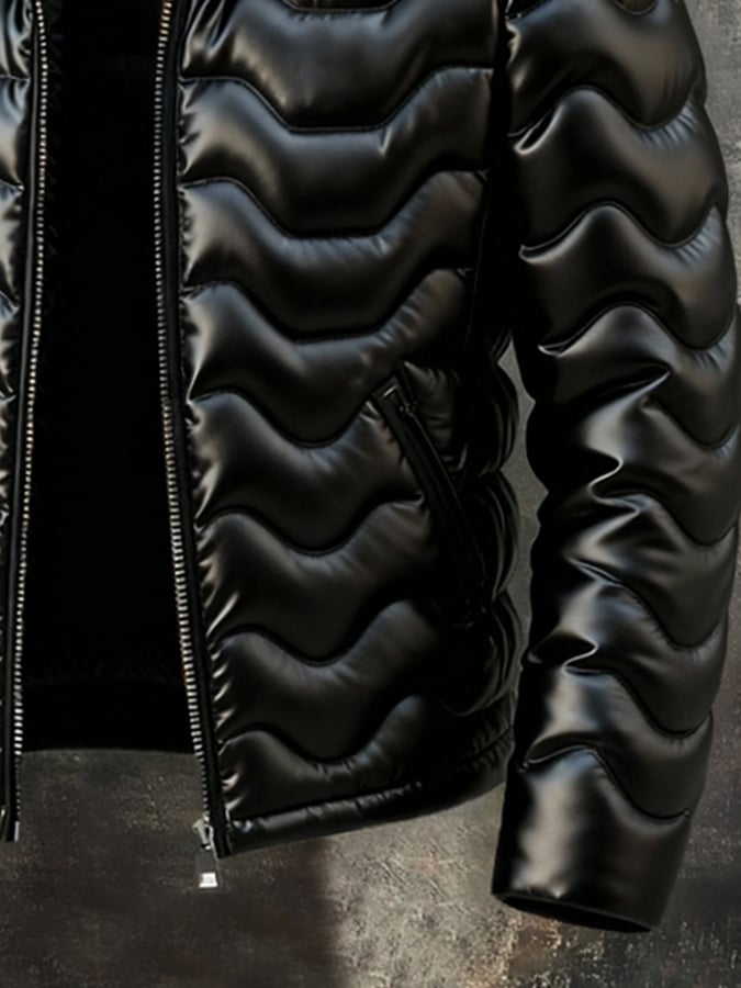 Hudson™ | The Sherpa-Lined Leather Jacket