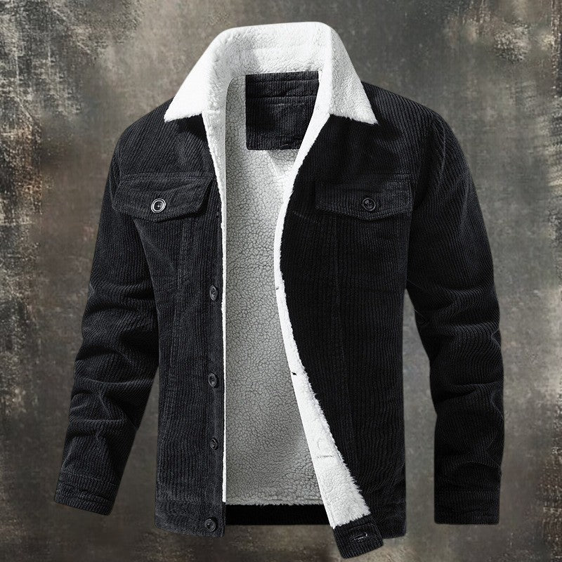 Giovanni™ | The Corduroy Sherpa-Lined Jacket