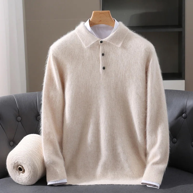 EverWarm Cashmere Polo Sweater