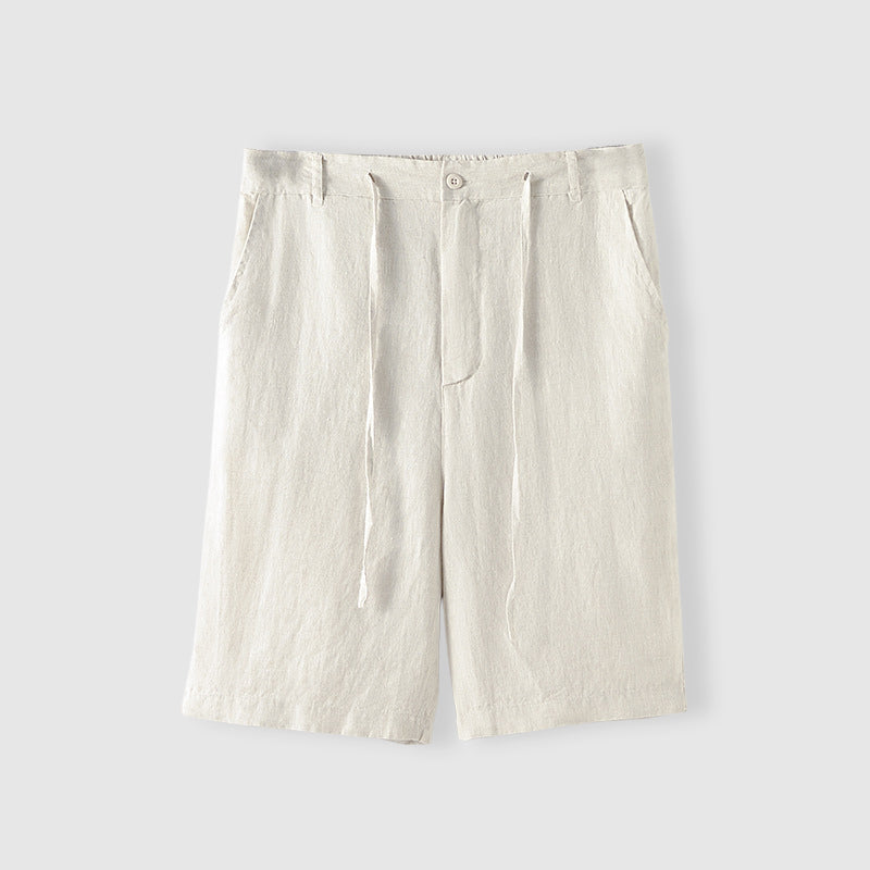 Lorenzo Vitali Lagoon Linen Shorts