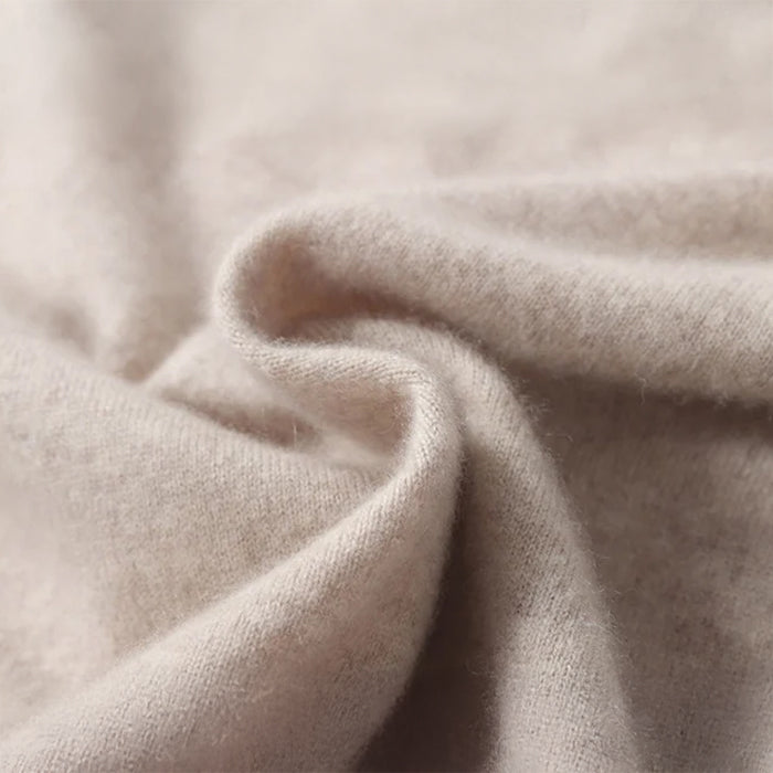 Modern Minimalist Crewneck Woolen Sweater