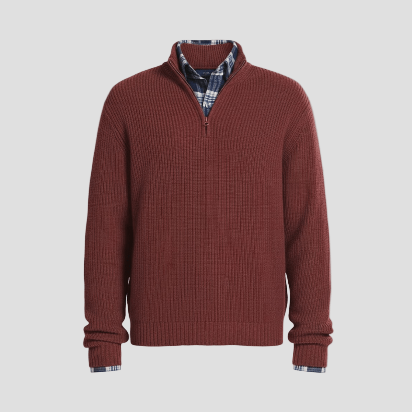 Reuben | Business-Casual Sweater with Zipper