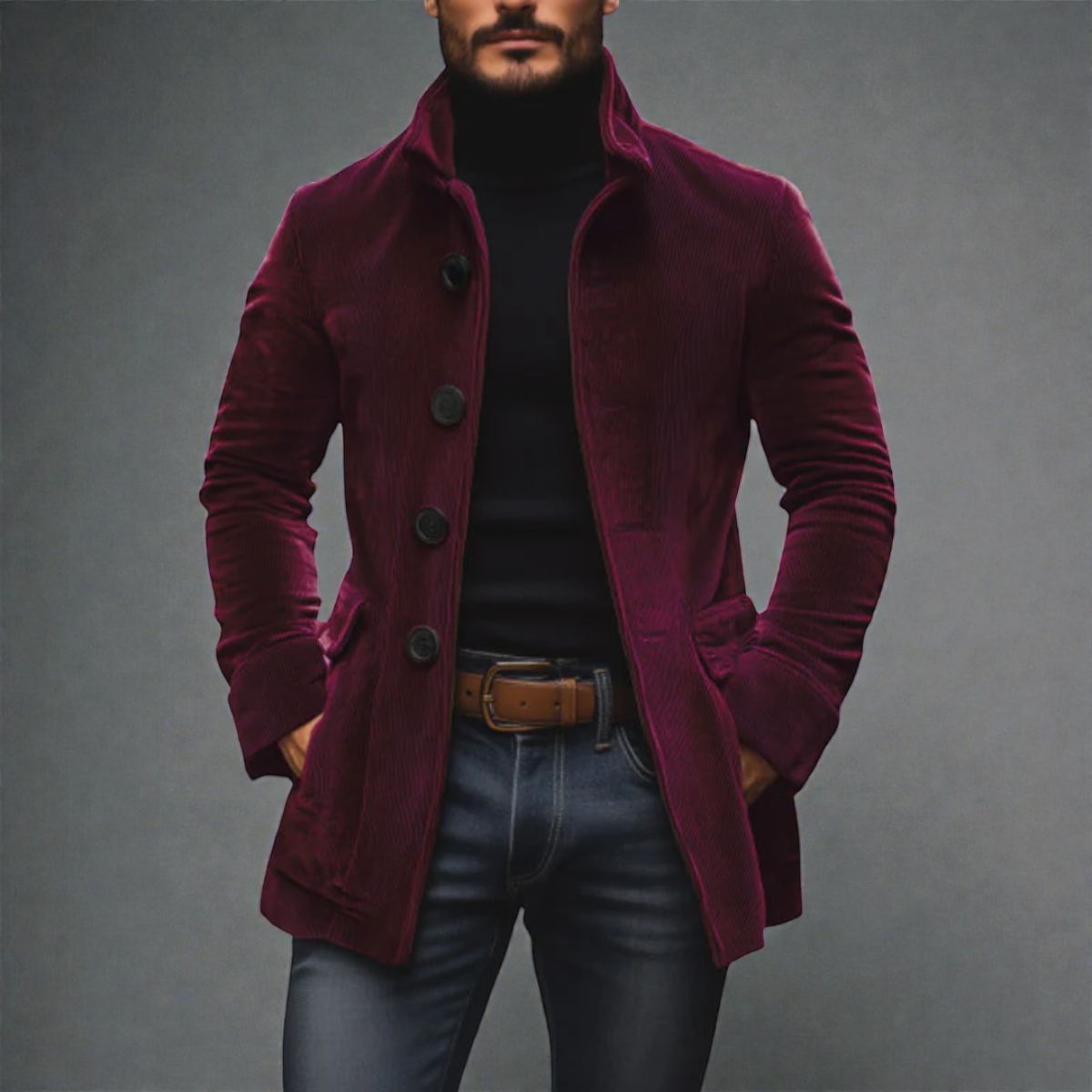 Davide™ Corduroy Velvet Jacket