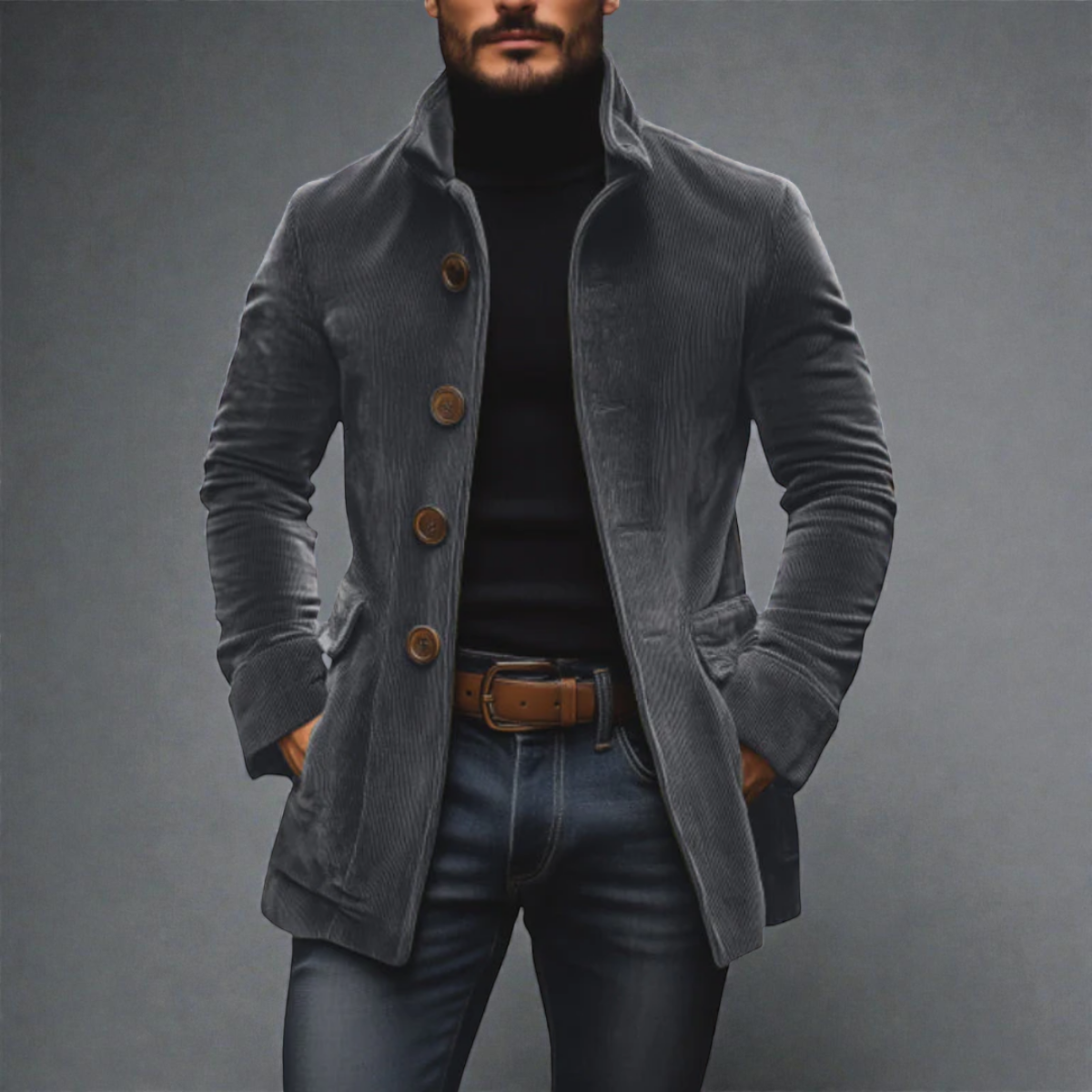 Davide™ Corduroy Velvet Jacket