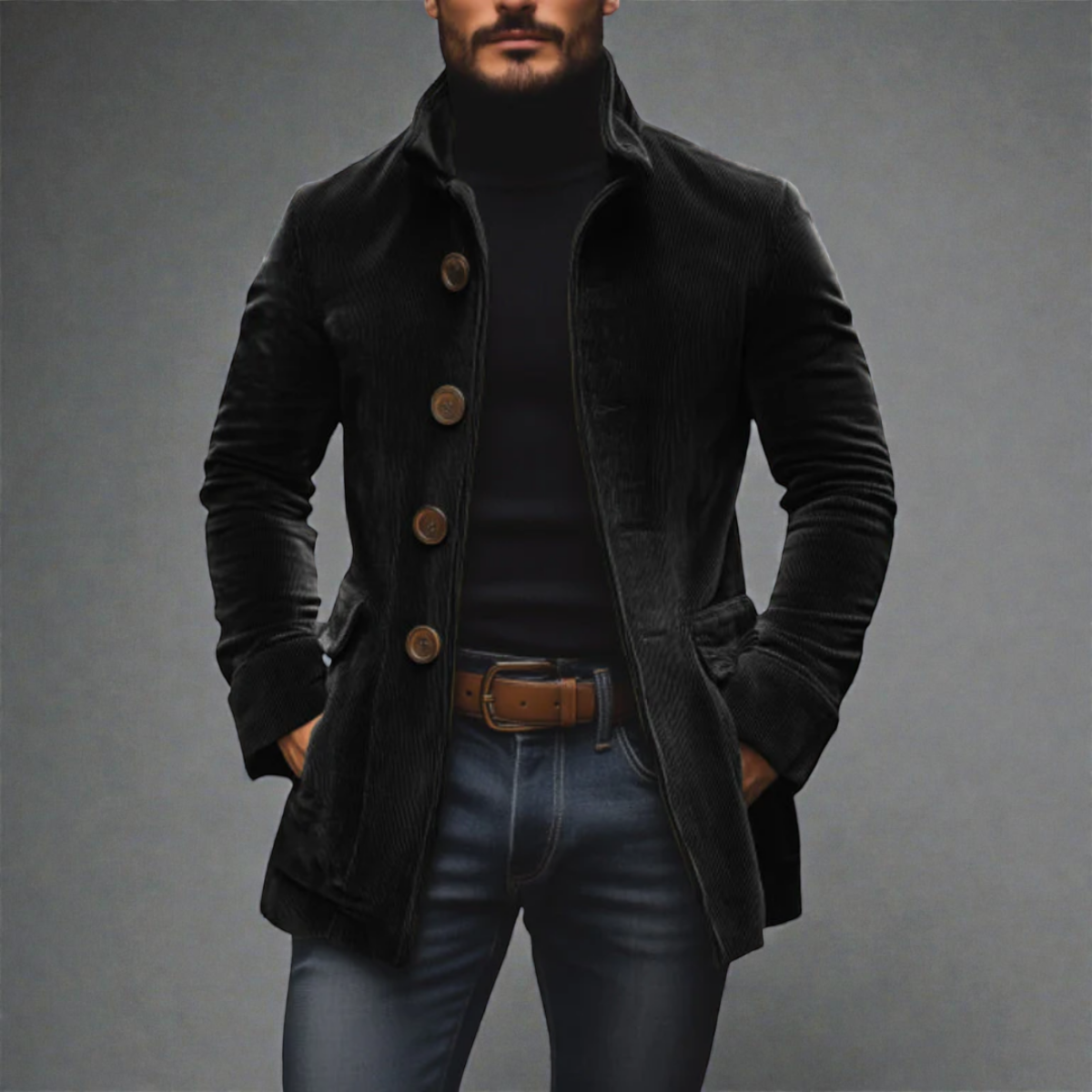 Davide™ Corduroy Velvet Jacket