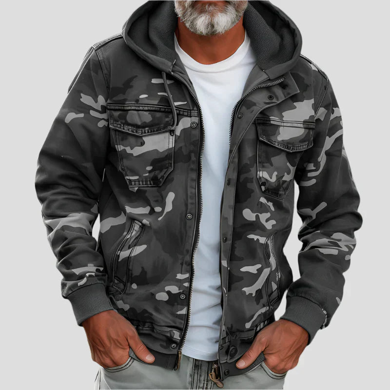 Damian™ Camo Hooded Jacket