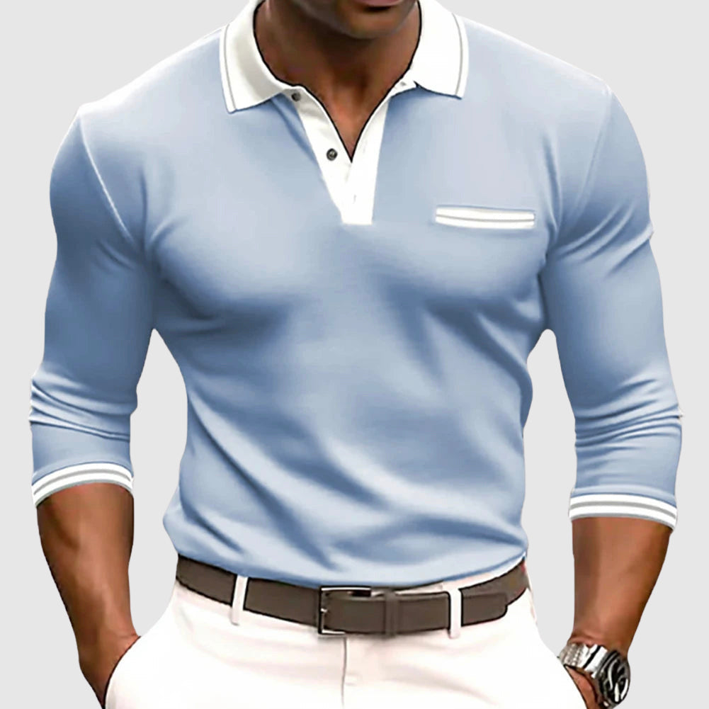 Brendan | North™ Long Sleeve Polo Shirt