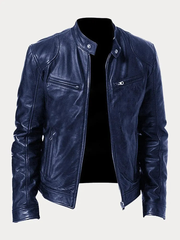 Derek | Sleek Leather Jacket