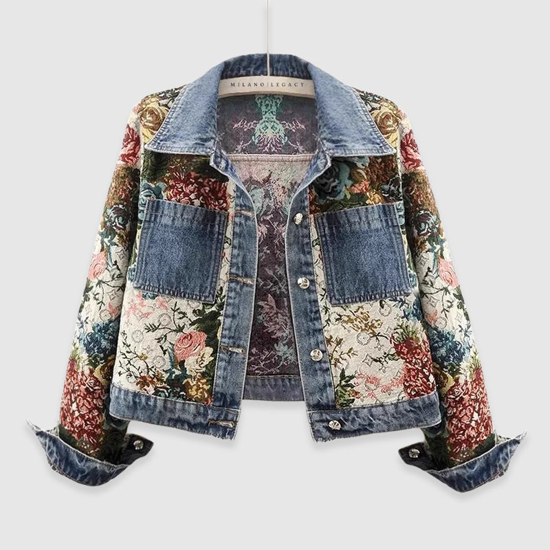 Gloria | North™ Vintage Floral Denim Jacket