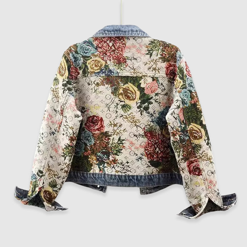 Gloria | North™ Vintage Floral Denim Jacket