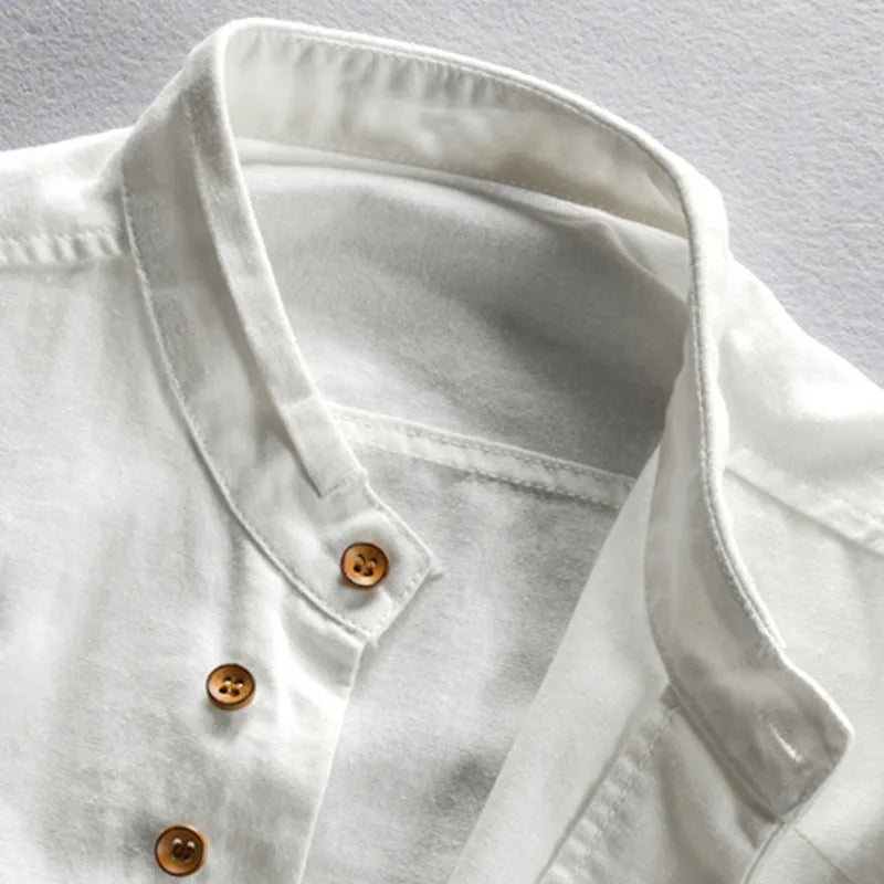 Leon | North™ Mandarin Collar Shirt