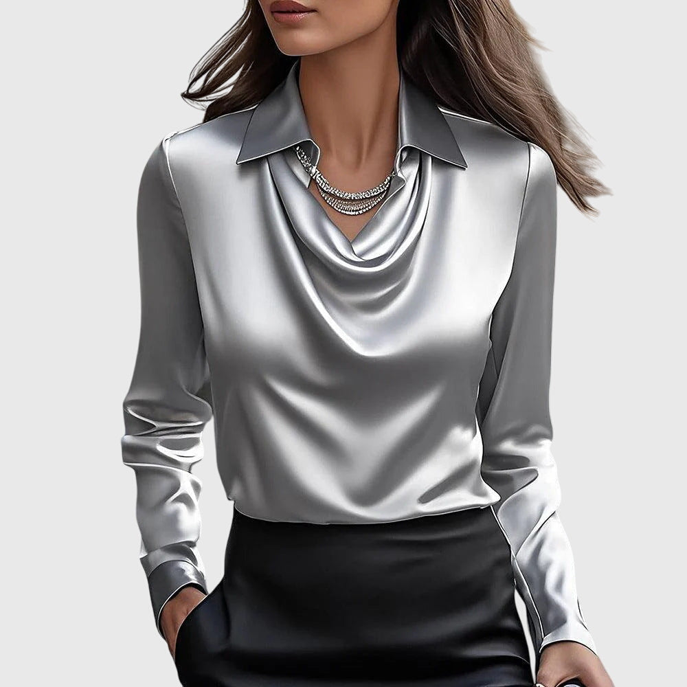 Brooklyn™ Satin Blouse