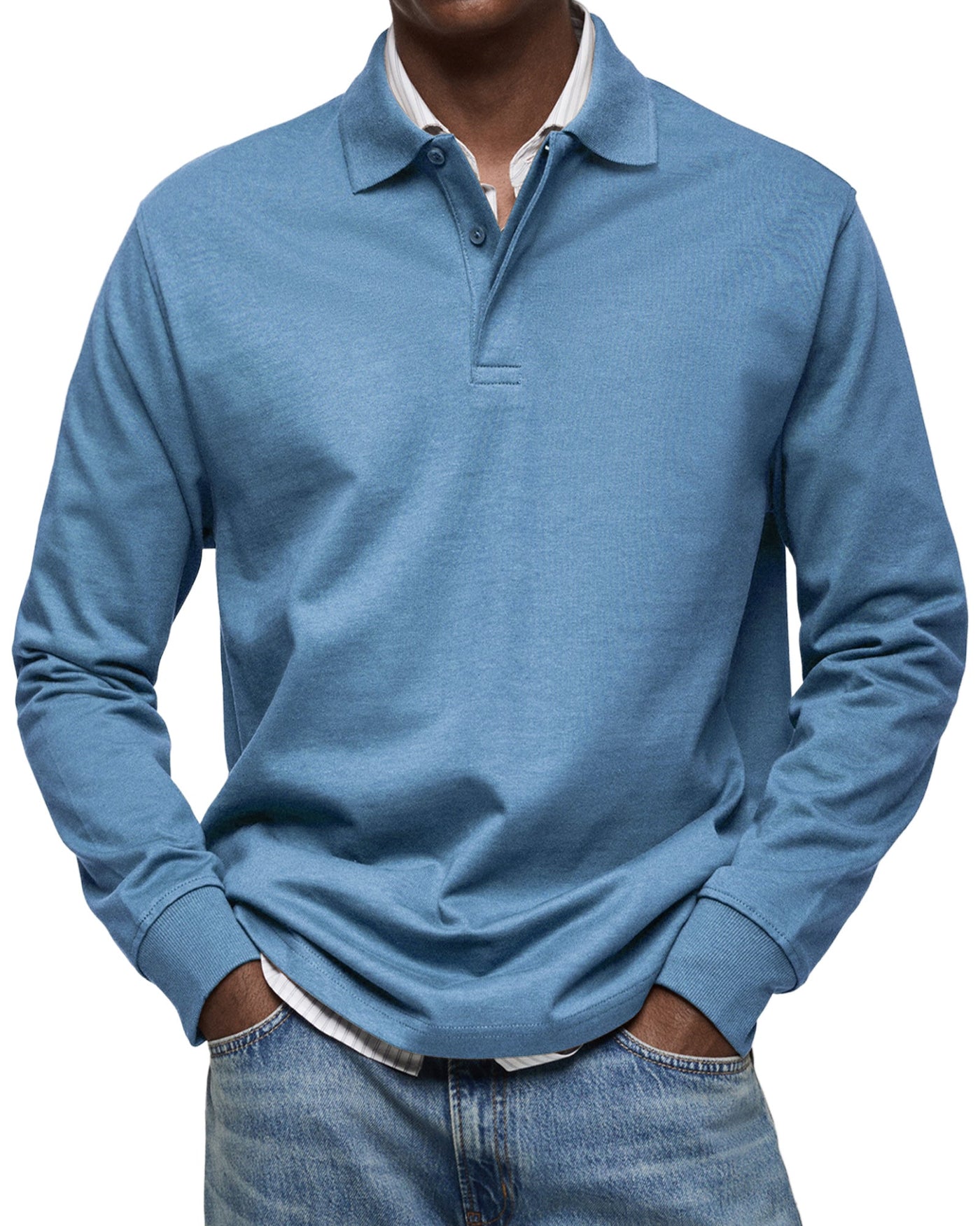 Leonard™ Long-Sleeve Polo