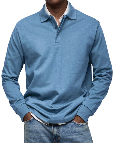 MOHR® | Luxury Long-Sleeve Polo