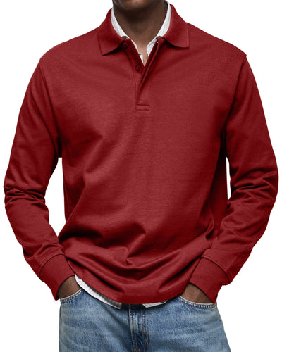 Leonard™ Long-Sleeve Polo