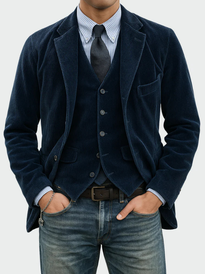Marceau™ Velvet Blazer Set