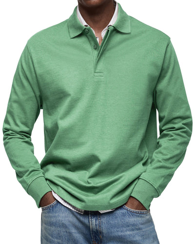 MOHR® | Luxury Long-Sleeve Polo