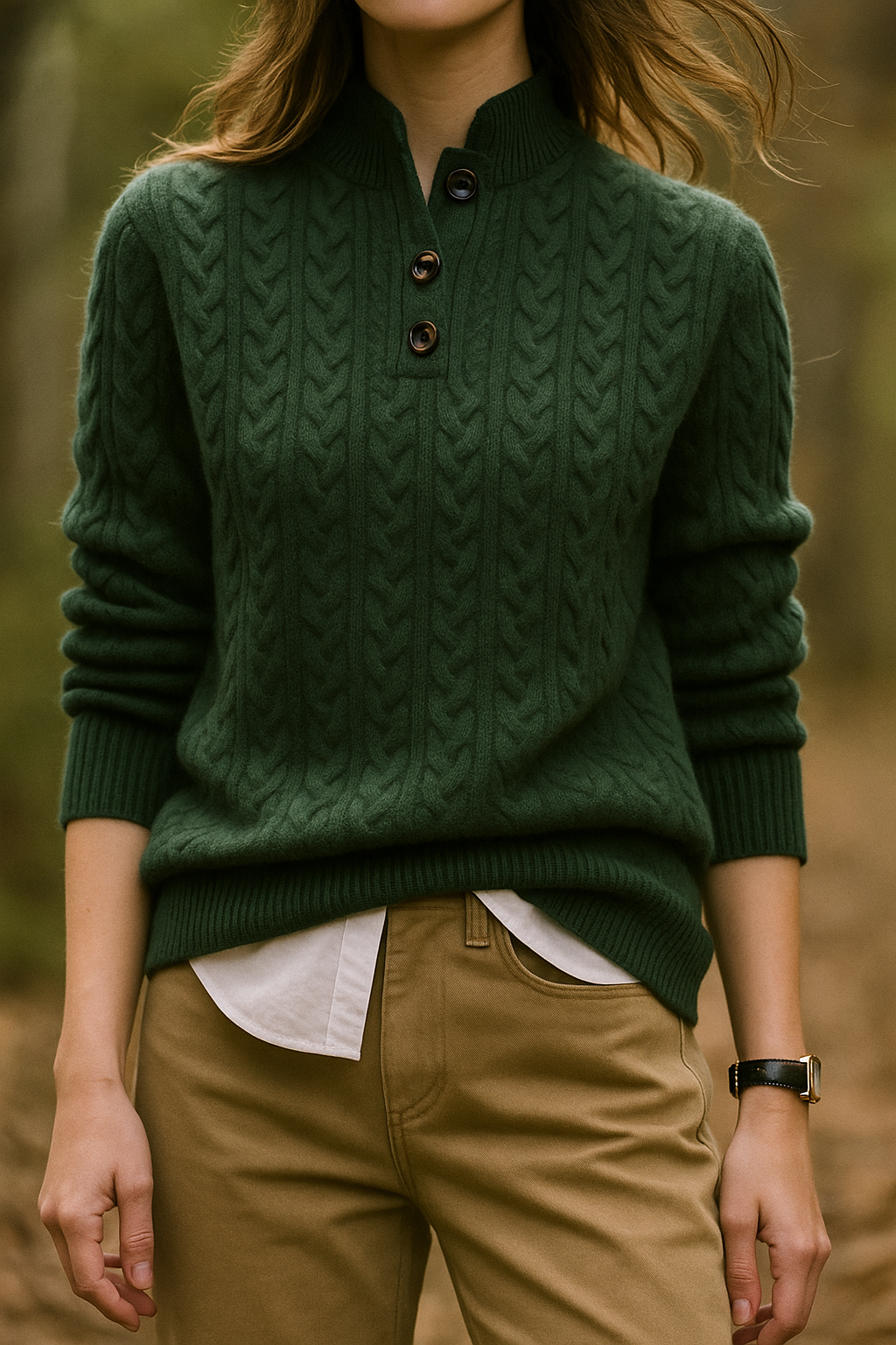 Arden Button-Up Sweater