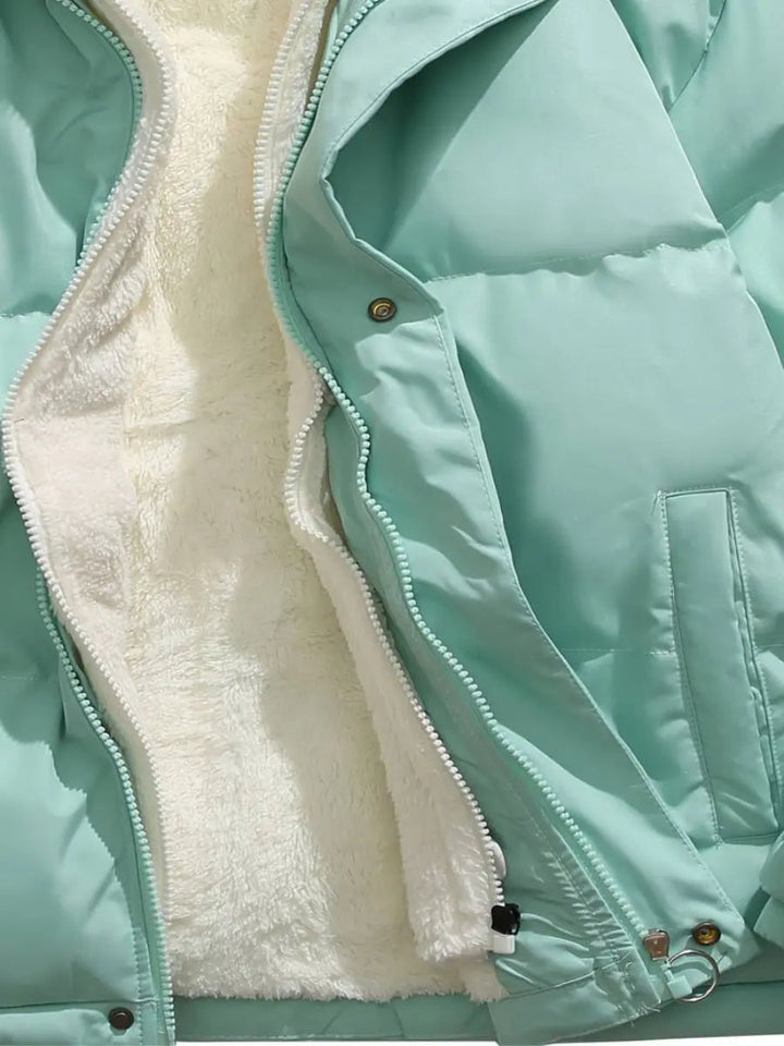 Chloé | Warm Zip-Up Winter Jacket