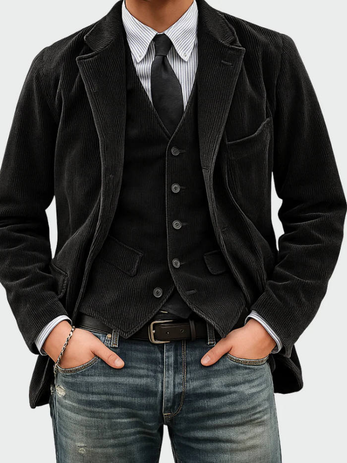 Marceau™ Velvet Blazer Set