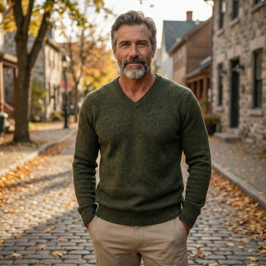 Lorenzo Vitali™ | Nordic Crest Sweater