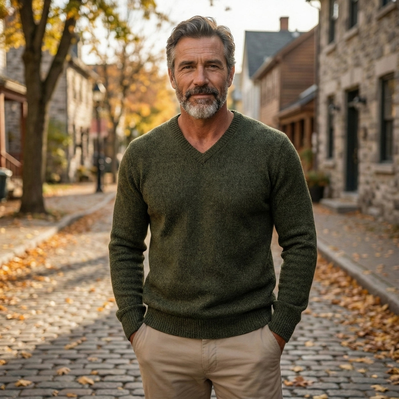 Lorenzo Vitali™ | Nordic Crest Sweater