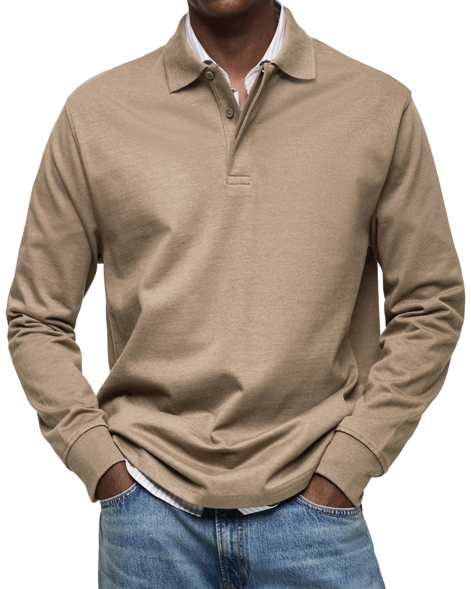 Leonard™ Long-Sleeve Polo