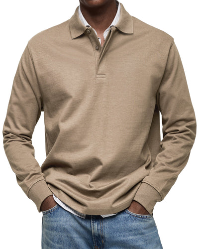 Leonard™ Long-Sleeve Polo