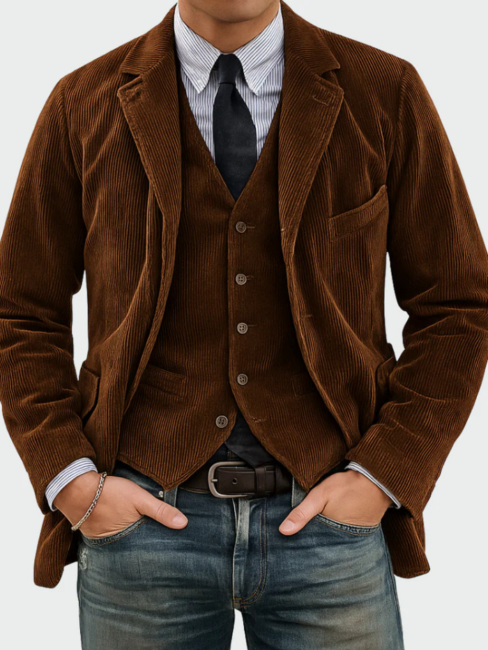 Marceau™ Velvet Blazer Set