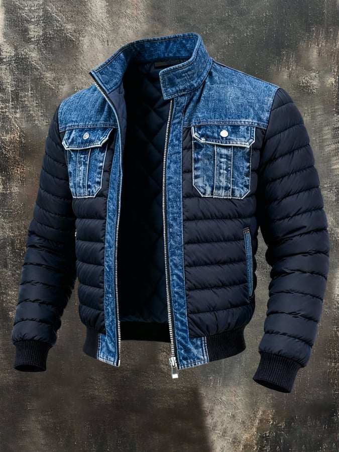 Lorenzo™ | The Denim Winter Jacket