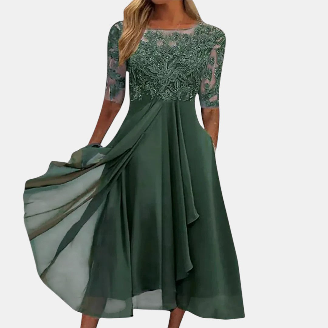 Rhonda | Chic Lace Elegance Dress