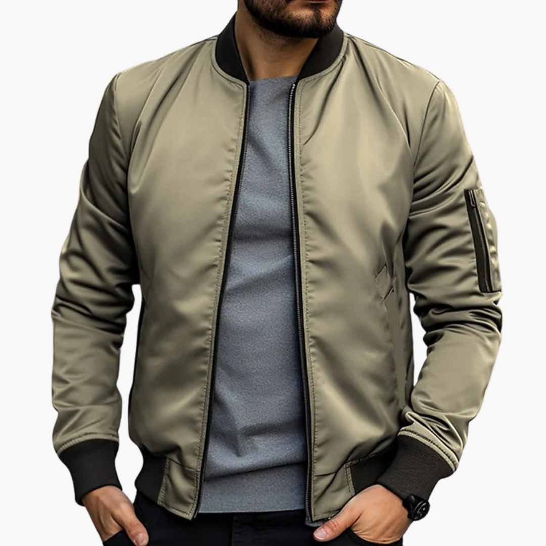 Men’s Bomber Jacket – Stylish, Comfortable, and Modern