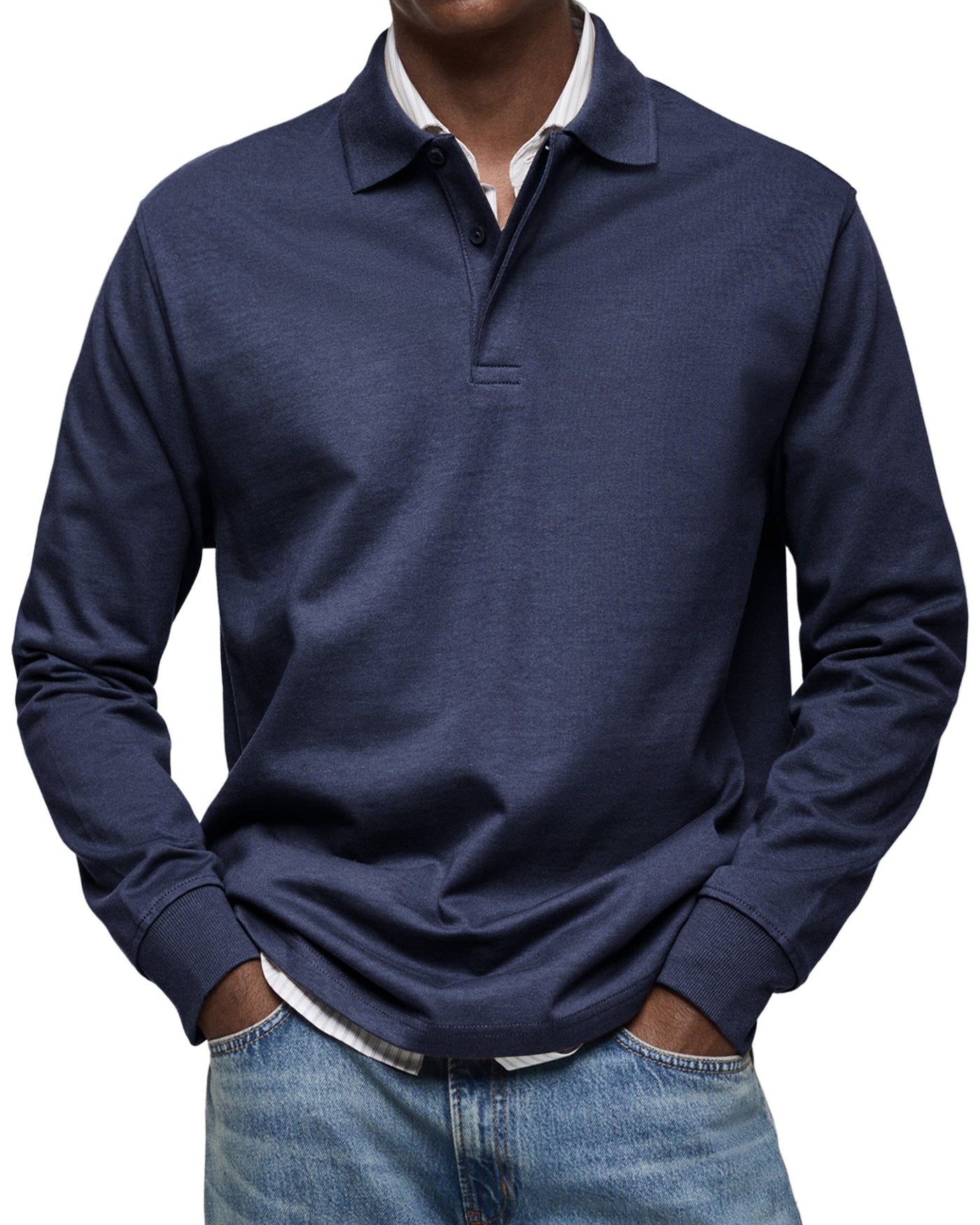 MOHR® | Luxury Long-Sleeve Polo