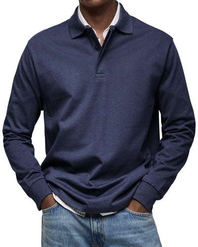 MOHR® | Luxury Long-Sleeve Polo