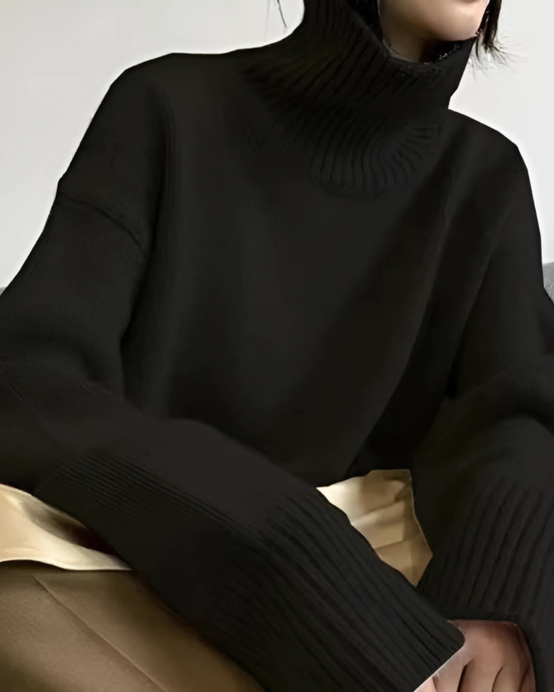 Helen | Relaxed Turtleneck Sweater