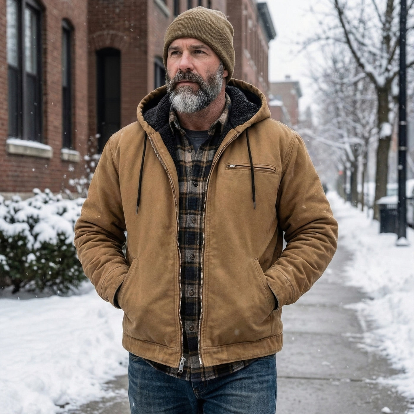 Geoffrey | Lined Utility Jacket