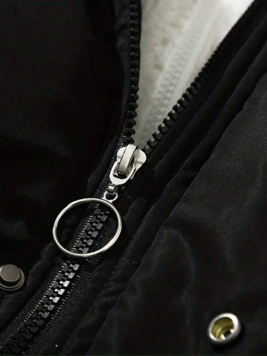 Chloé | Warm Zip-Up Winter Jacket