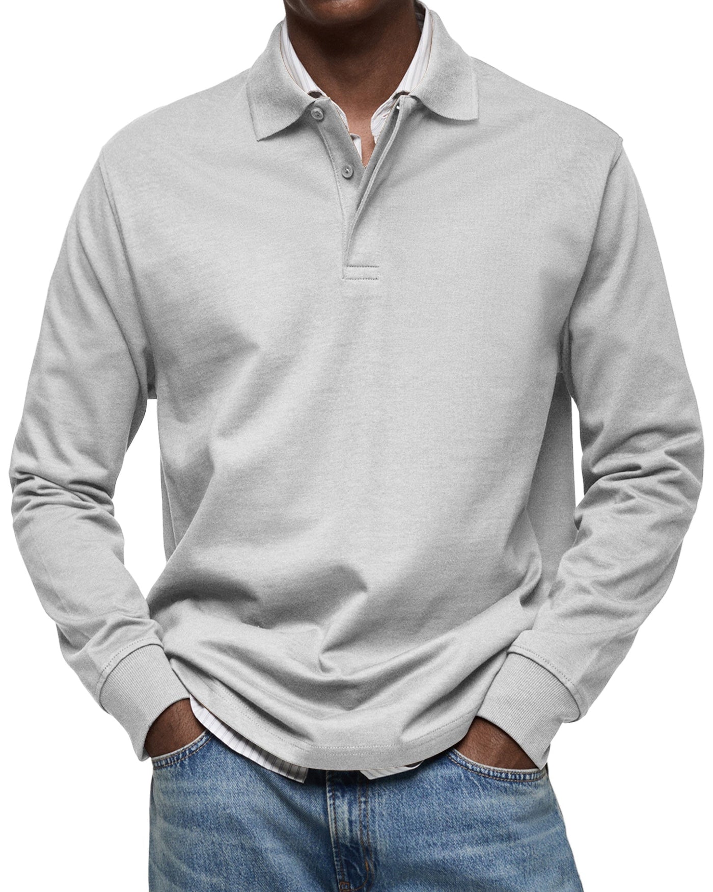 MOHR® | Luxury Long-Sleeve Polo