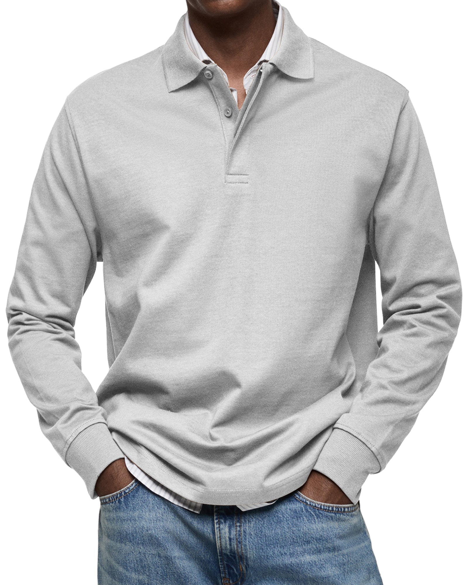 Leonard™ Long-Sleeve Polo