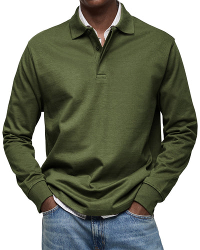 Leonard™ Long-Sleeve Polo