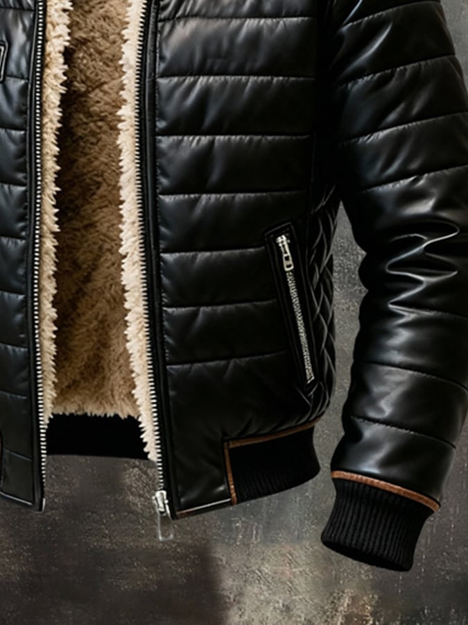 Brunon™ Luxury Padded Jacket with Plush Lining
