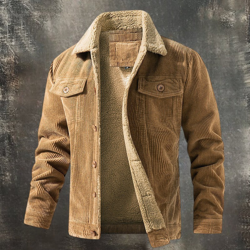 Giovanni™ | The Corduroy Sherpa-Lined Jacket