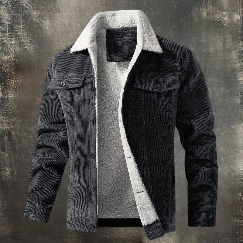 Giovanni™ | The Corduroy Sherpa-Lined Jacket
