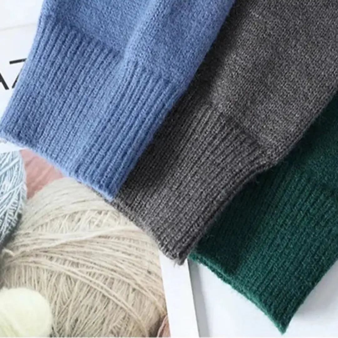 Eugene | Artistic Patch Knit Sweater