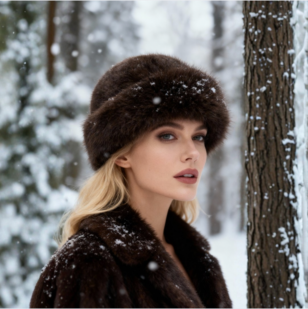 Kora - Stylish Faux Fur Hat